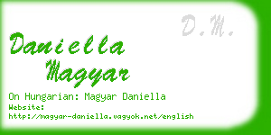 daniella magyar business card